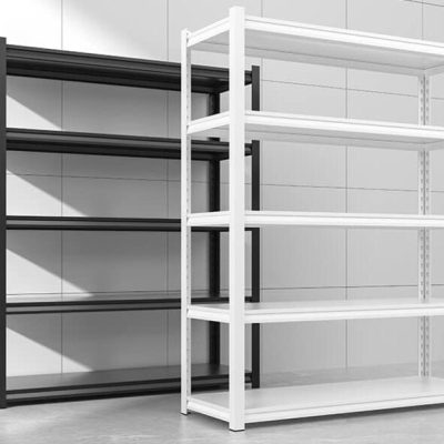 Slotted angle shelves