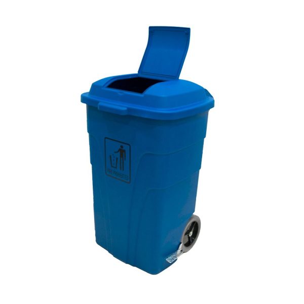 Garbage Bin with Side Pedal 120 Liter