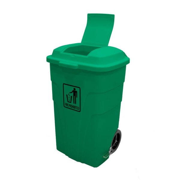 Garbage Bin with Side Pedal 240 Liter