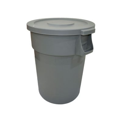 Heavy Duty Round Garbage Bin 168 Liter