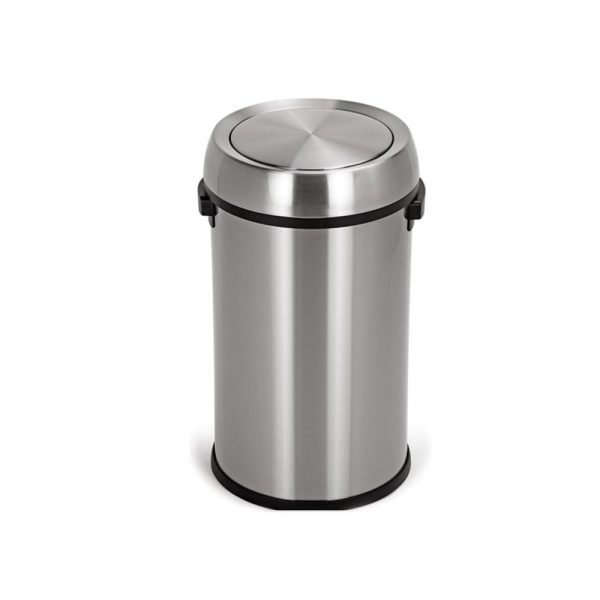 Stainless Steel Swing Lid Bin 65 Liter