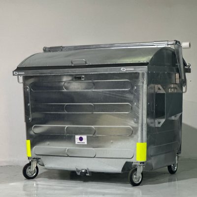 galvanized steel bin